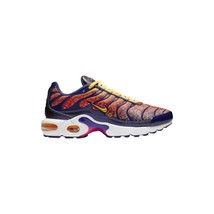 Nike Air Max Plus Girls&#39; Grade School Sneaker Shoes Purple / Orange Size 7Y - £87.47 GBP