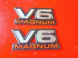  94 - 01 Dodge V6 Magnum Fender Door OEM Nameplate Badge Logo Emblem - £12.02 GBP