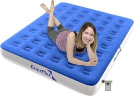 Twin/Queen Enerplex Never-Leak Camping Airbed With High Speed Pump Air Mattress - £33.53 GBP