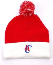 LA Clippers Los Angeles NBA Team Logo Knit Pom Basketball Winter Cap/Hat/Beanie - £14.42 GBP