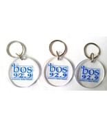 Lot Of 3 WBOS FM 93 Boston, MA Radio Station Keychains EXC- - $14.85