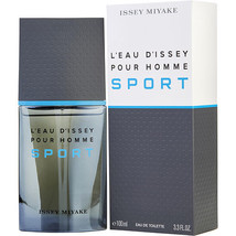 L&#39;eau D&#39;issey Pour Homme Sport By Issey Miyake Edt Spray 3.3 Oz - £39.09 GBP