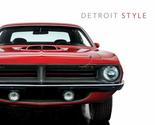 Detroit Style: Car Design in the Motor City, 1950-2020 Colman, Benjamin;... - $8.33
