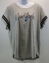I1) Home Free Woman New York Souvenir Gray T-Shirt 2X (20W/22W) - $7.91