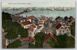 Provincetown Mass Harbor View Shore Homes Massachusetts Postcard L29 - £9.87 GBP