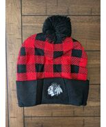 Chicago Blackhawks NBC Sports Chicago Plaid Winter Knit Hat SGA - New - $9.99