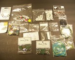 Assorted Beads &amp; Supplies for Crafts Keychains Necklaces Jewelry Resin - $8.99