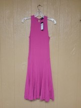 Polo Ralph Lauren Dress Sleeveless Below Knee Fit &amp; Flare Regatta Pink s... - £95.76 GBP