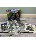 LEGO Minecraft: The Skeleton Dungeon (21189) Building Toy Set 364 Pcs OPEN BOX - $21.03