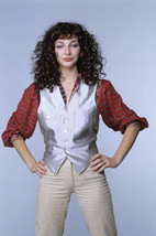 Kate Bush Studio Pose 1980's in Silver Waistcoat & red Shirt 24x18 Poster - $23.99