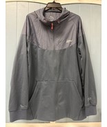 IM NVR EST. Cornflower Blue Training Hoodie XXL Men’s Zip Up Track Running - $36.28 CAD
