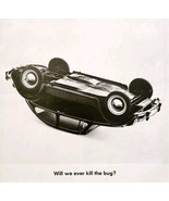 1965 Volkswagen Bug Advertisement Automobilia European Kill The Bug HM2G - $41.01 CAD