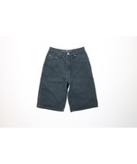 Vintage 90s Unionbay Surfing Boys 10 Faded Denim Jean Shorts Jorts Dark ... - $29.65