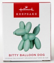 Hallmark Bitty Balloon Dog - Miniature Keepsake Ornament 2022 - £10.24 GBP