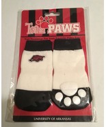  Arkansas Razorbacks Dog Cat Pet Socks Hogs Choice of S M  L Team Paws 2... - $14.92 CAD