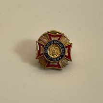 Veterans of Foreign Wars VFW Gold Tone Lapel Pin Military Militaria KG - $147.44 MXN