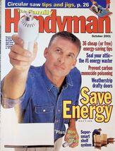 The Family Handyman Magazine Oct 2001 Save Energy Cover - $48.95 MXN