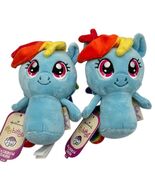 Hallmark My Little Pony Itty Bittys Lot of 2 Blue Rainbow Dash Stuffed P... - €9,95 EUR