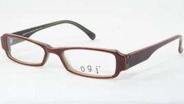 Ogi A7110 292 Brown Orange /Green Eyeglasses Glasses Frame 7110 48-17-135mm - $54.45