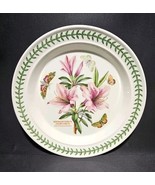 Portmeirion Botanic Garden Dinner Plate 10.5&quot; Lily Flowered Azalea England - $34.71 CAD