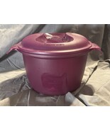 Tupperware 2.2L Microwave Rice Maker Purple Steamer Cooker with Manual - €21,43 EUR Tupperware 2.2L Microwave Rice Maker Purple Steamer Cooker with Manual - €21,43 EUR