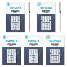 25 Schmetz Jeans Denim Sewing Machine Needles 130/705H-J Size 100/16 - $24.37