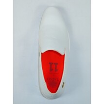 Men Tayno Dressy Casual Soft Leather Comfortable Slip on Loafer #ALPHA L White image 15