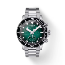 Tissot Seastar 1000 Chronograph Green Dial 45.5 MM Watch T120.417.11.091.01 - £317.22 GBP
