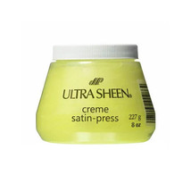 Ultra Sheen Creme Satin Press Yellow Hair Cream 8 Oz - £31.76 GBP