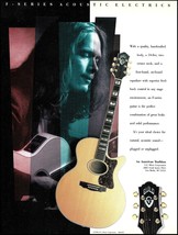 Guild F-Series A/E acoustic/electric guitar 1992 advertisement 8 x 11 ad print - £3.37 GBP
