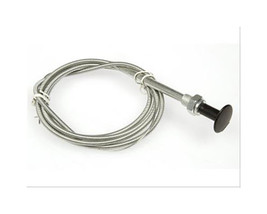 Universal Push / Pull Cable w/ Knob for Manual Choke 5&#39; - £6.64 GBP