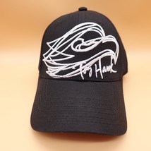 Tony Hawk Hat Cap Signature Black Snapback Logo Embroidered Adjustable New - $12.96