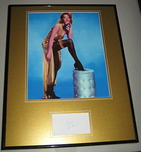 Angie Dickinson Signed Framed 16x20 Photo Display - £116.49 GBP