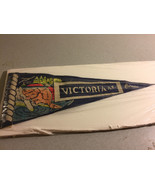 Vintage Victoria Canada Pennant - £12.57 GBP