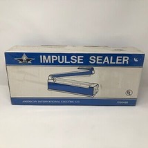 NIB American International Electric Co. Impulse Sealer Tabletop E150458 - £118.97 GBP