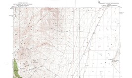 Crescent Valley, Nevada 1949 Topo Map Vintage USGS 15 Minute Topographic - £13.22 GBP