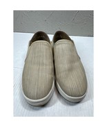 OluKai Ki&#39;ihele &#39;ili Leather Women Slip-On Beige Lifestyle Sneakers Shoe... - $652.13 MXN
