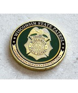 WISCONSIN STATE PATROL Challenge Coin. Fast Shipping! Great Gift! - $13.99