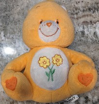 Care Bears Friend Bear Orange Plush Toy Nanco 2003 9&quot; - £8.80 GBP