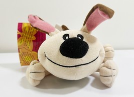 Vintage The Disney Store Mulan Little Brother Mini Stuffed  Bean Bag Dog - £10.82 GBP