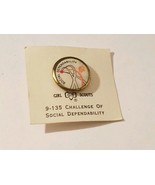1960&#39;s Girl Scouts 9-135 Social Dependability Challenge Brooch - New-
sh... - $7.26 CAD