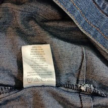 Nina Leonard RN#115070 Women's Cotton Blend Blue Denim Jacket Pockets Sz Medium image 5