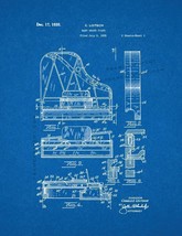 Baby Grand Piano Patent Print - Blueprint - £6.26 GBP+