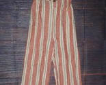 Romeo &amp; Juliet Girls Striped Womens Linen Romper Jumpsuit Size Medium - $12.99
