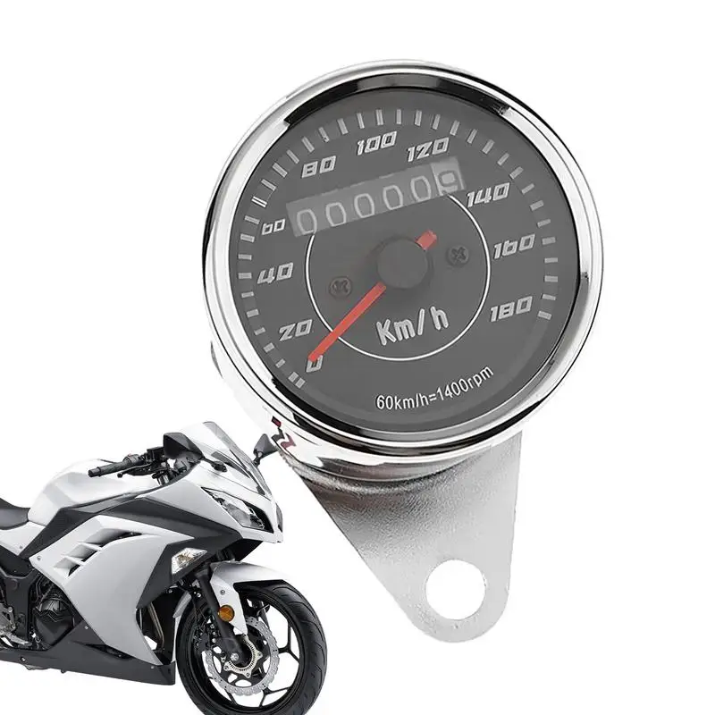 Motorcycle Speedometer Tachometer Gauge Universal Tachometer Mechanical - £18.19 GBP