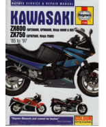 1985 1997 Haynes Kawasaki ZX600 ZX750 Service Repair Shop Workshop Manual - $42.03 CAD