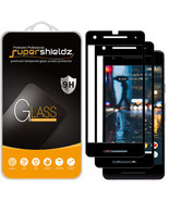 2X For Google Pixel 2 Full Cover Tempered Glass Screen Protector - £16.01 GBP