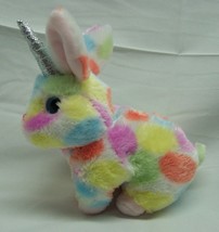 Ty Beanie Baby Begonia The Unicorn Bunny Rabbit 6&quot; Bean Bag Stuffed Animal Toy - £11.84 GBP