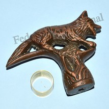 Bastone Da Passeggio Cane Antique Wolf Head Vintage Incredibile Stile... - £12.84 GBP