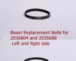 Bissel Replacement Belts 2036804 and 2036688  Left and right side - £8.45 GBP